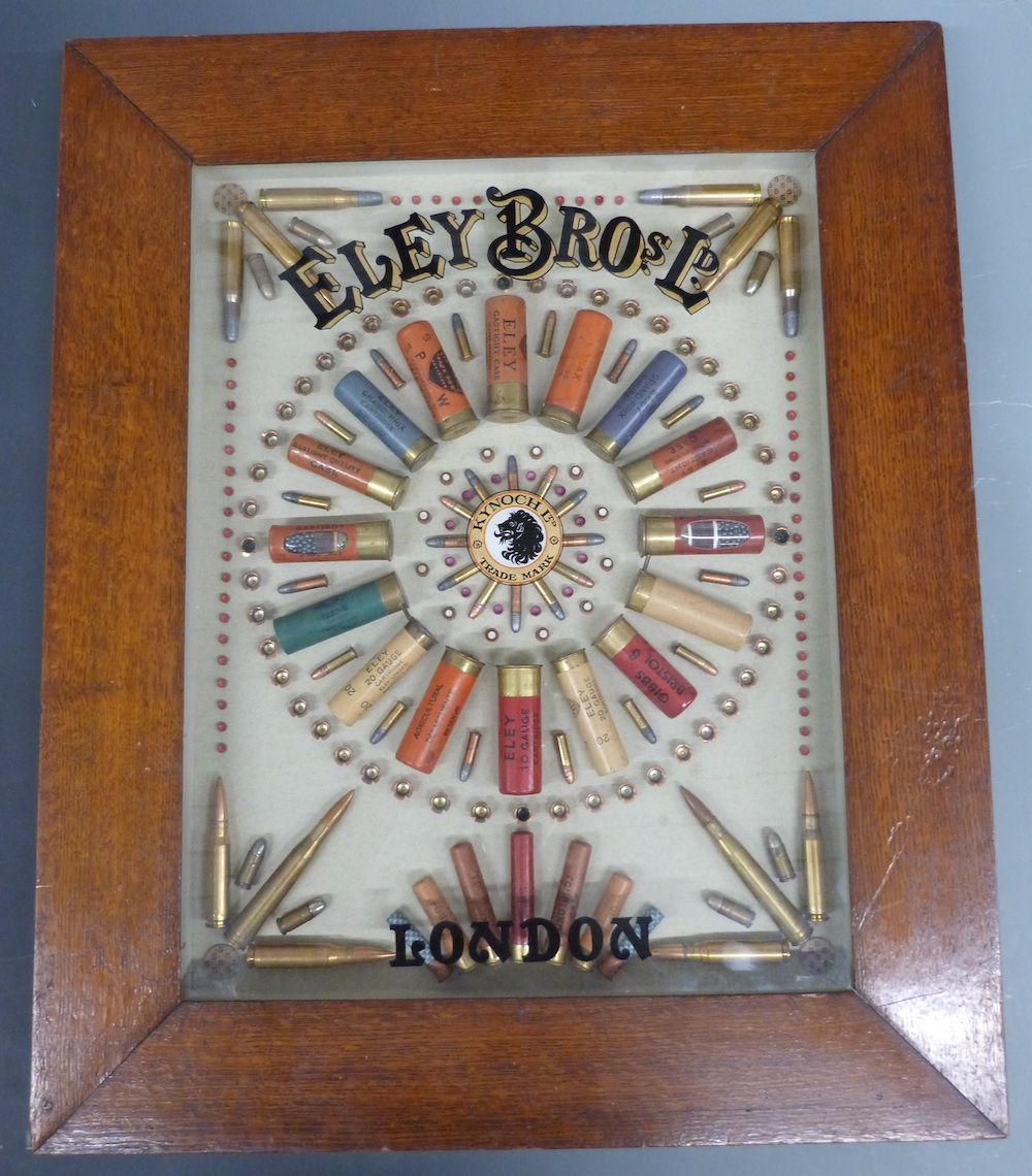 Eley Brothers Of London Shotgun And Rifle Cartridge Display Sold Ś850