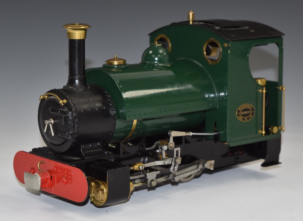 Roundhouse 32Mm Gauge (Convertible To 45Mm) 16Mm Scale Live Steam Gas Fired 0 4 0 Tank Locomotive 'Katie' Sold £1,050