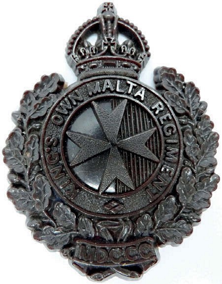 Malta Regiment Badge