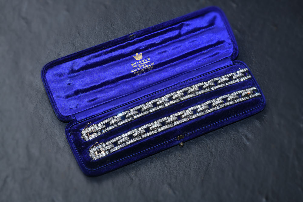 Pair Of Bentley & Skinner Bracelets Sold £43,500