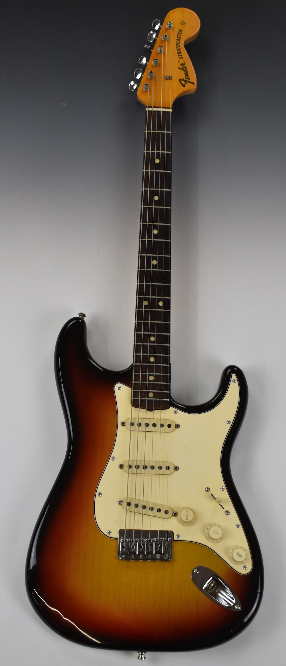 Fender 1969 Stratocaster Hardtail Electric Guitar In Lacquered Sunburst Finish Sold Ś6,900